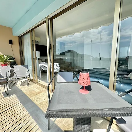My Resid Appart Divina Cannes Marina Vue Mer Mandelieu-la-Napoule Exterior photo