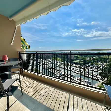 My Resid Appart Divina Cannes Marina Vue Mer Mandelieu-la-Napoule Exterior photo